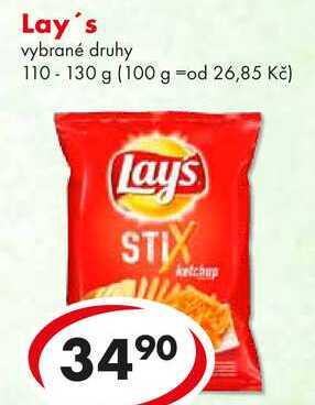 Lay's, 110-130 g 