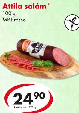 Attila salám, 100 g 