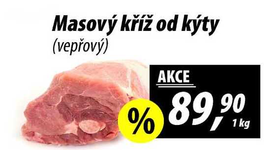 Masový kříž od kýty (vepřový), 1 kg