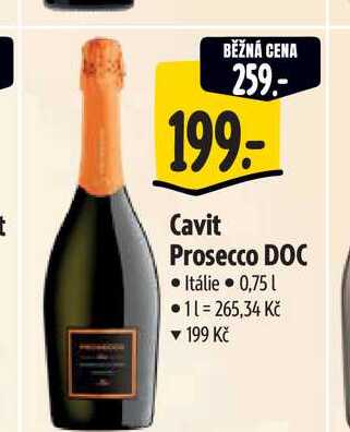   Cavit Prosecco DOC 0,75 l