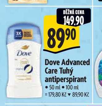   Dove Advanced Care Tuhý antiperspirant  50 ml  