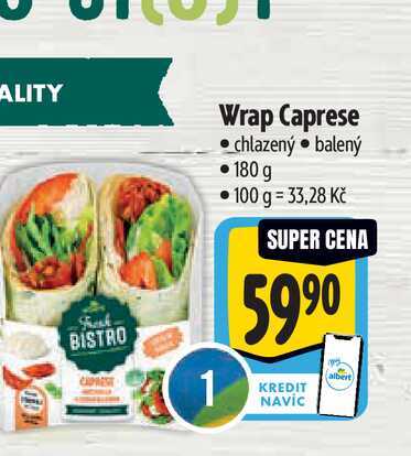   Wrap Caprese 180 g