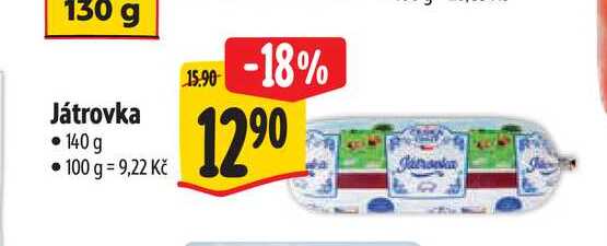   Játrovka 140 g 