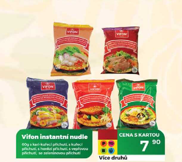 Vifon instantní nudle