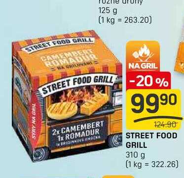 STREET FOOD GRILL 310 g