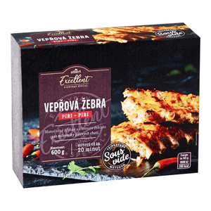 Excellent Vepřová žebra na pivu, 600 g