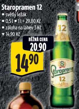 Staropramen 12, 0,5 l