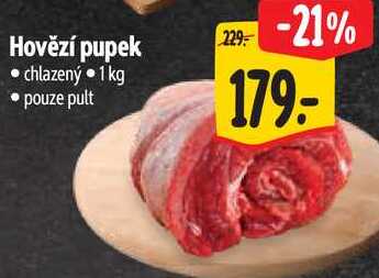 Hovězí pupek, 1 kg