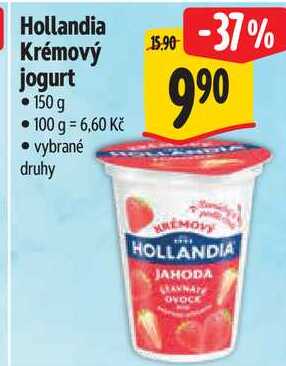 Hollandia Krémový jogurt, 150 g 