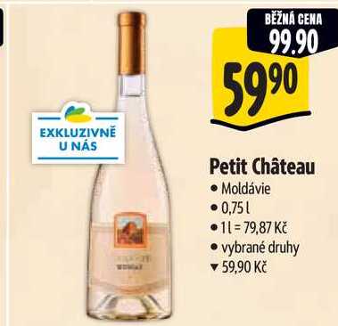 Petit Château, 0,75 l