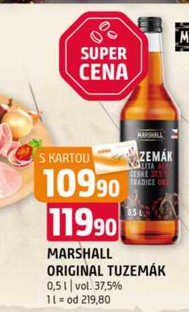 Marshall original tuzemák 0,5l