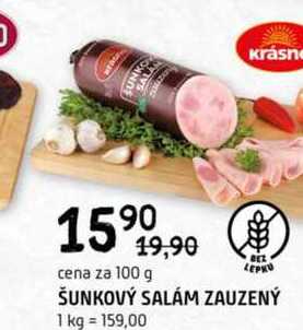 Šunkový salám zauzený 100g