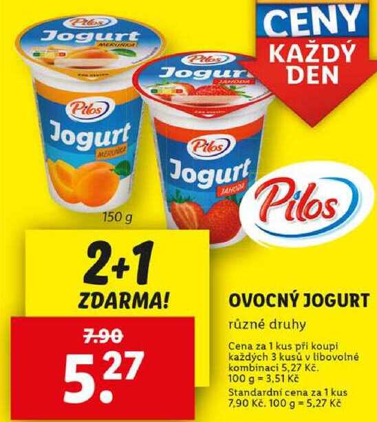 OVOCNÝ JOGURT, 150 g