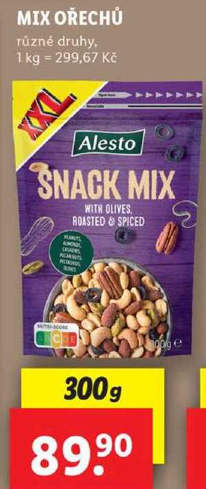 MIX OŘECHŮ, 300 g