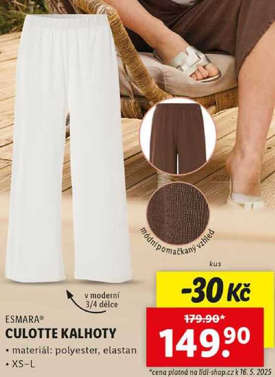 CULOTTE KALHOTY 