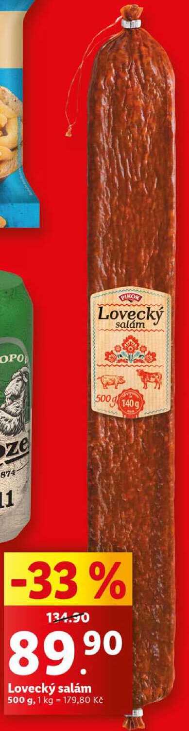 Lovecký salám, 500 g