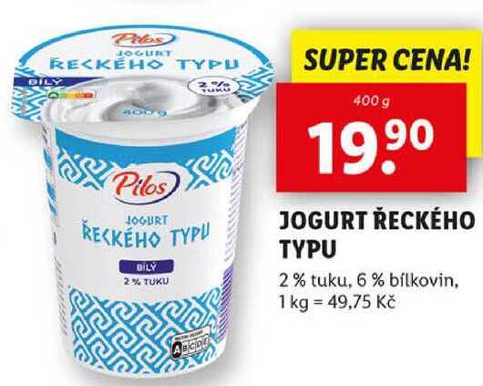 JOGURT ŘECKÉHO TYPU, 400 g