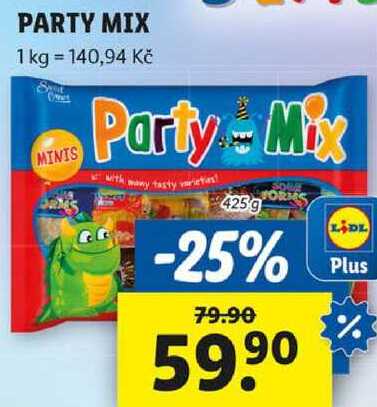 PARTY MIX, 425 g