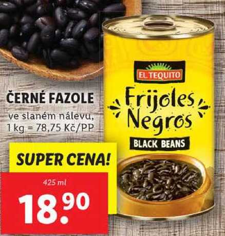 ČERNÉ FAZOL, 425 ml