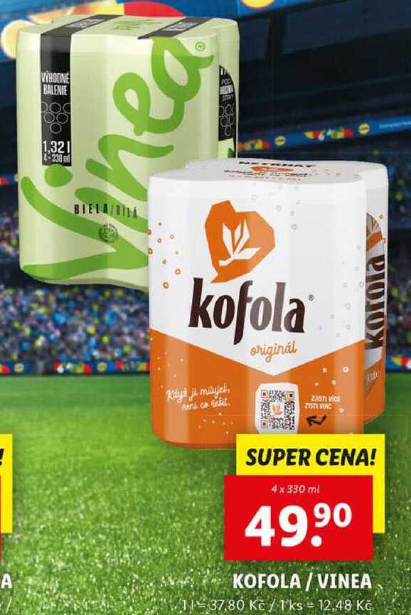 KOFOLA/VINEA, 4x 330 ml