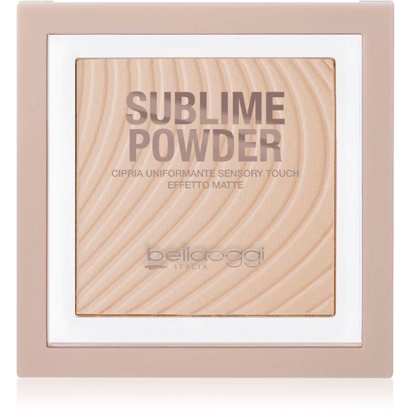 bellaoggi Sublime Powder kompaktní pudr s matným efektem odstín Golden Sand 9 g