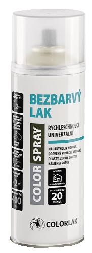 Bezbarvý lak Colorspray, 400 ml