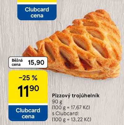 Pizzový trojúhelník, 90 g