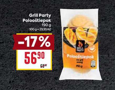 Grill Party Polooštiepok 190 g