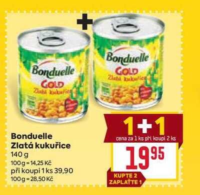 Bonduelle Zlatá kukuřice 140 g