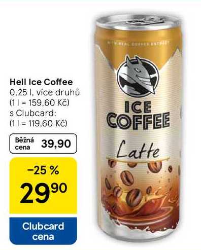 Hell Ice Coffee, 0.25 l, více druhů 