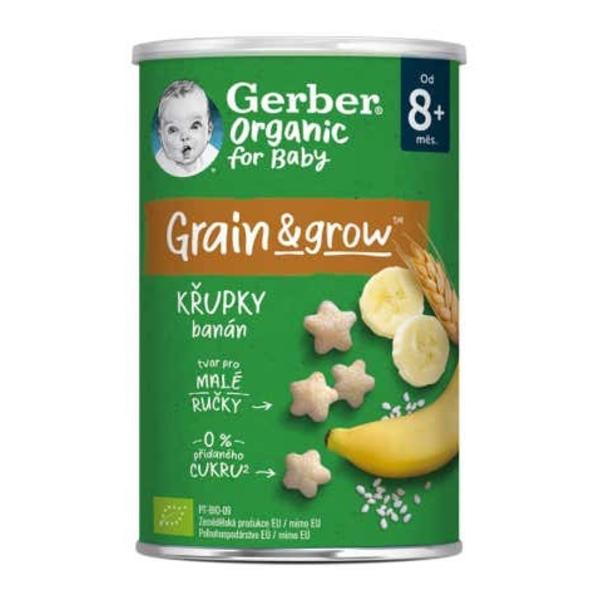 Gerber Organic křupky banánové
