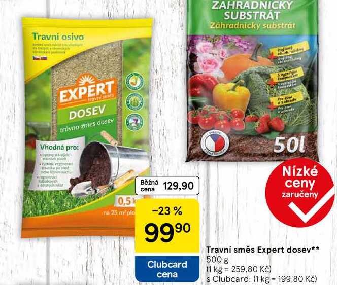 Travní směs Expert dosev, 500 g
