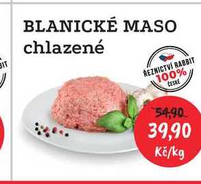 BLANICKÉ MASO chlazené 1kg  