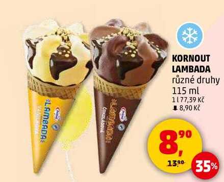 KORNOUT LAMBADA různé druhy, 115 ml  