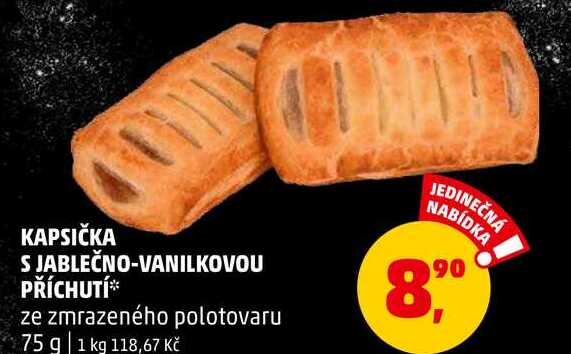 KAPSIČKA S JABLEČNO-VANILKOVOU PŘÍCHUTÍ, 75 g 