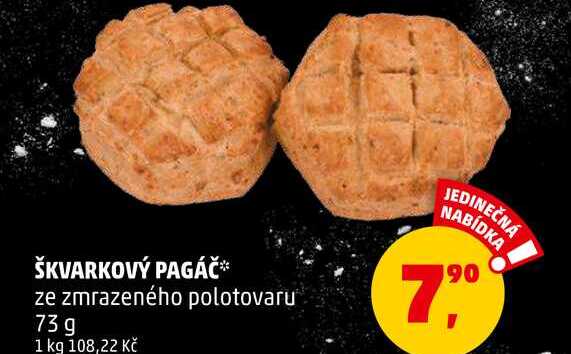 ŠKVARKOVÝ PAGÁČ, 73 g