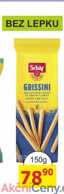 SCHÄR - GRISSINI 150g 