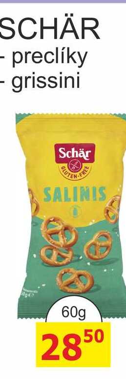 SCHÄR - preclíky 60g 