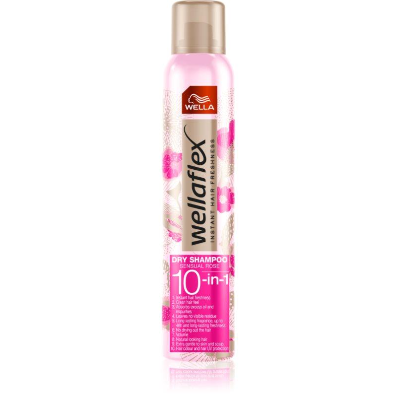 Wella Wellaflex Sensual Rose suchý šampon s jemnou květinovou parfemací 180 ml