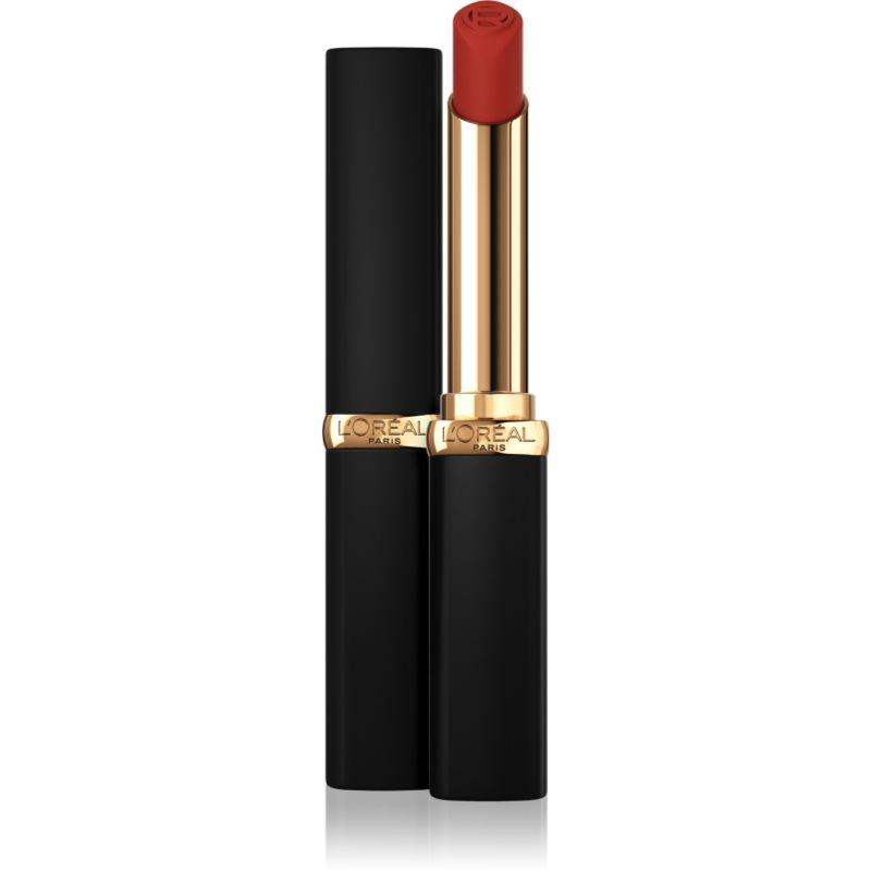 L’Oréal Paris Color Riche Intense Volume Matte Colors of Worth matná hydratační rtěnka odstín 200 L'orange Stand Up 1,8 g