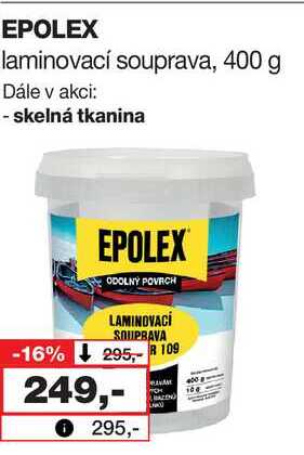EPOLEX laminovací souprava, 400 g 