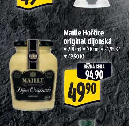  Maille Hořčice original dijonská 200 ml  