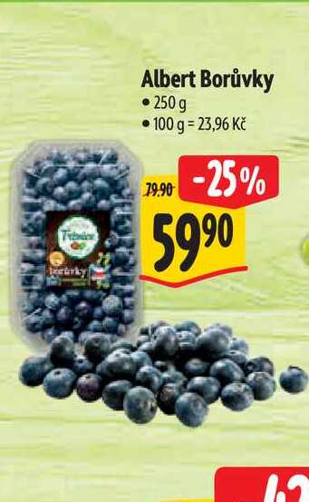  Albert Borůvky  250 g 
