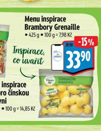 Menu inspirace Brambory Grenaille 425 g  