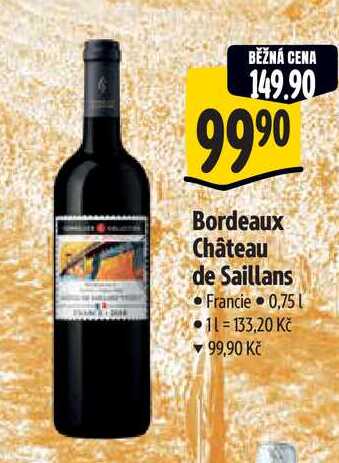   Bordeaux Château de Saillans 0,75 l