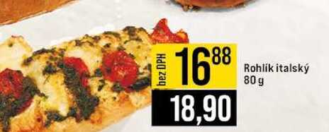 Rohlik italský 80 g 