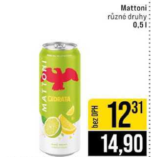 Mattoni různé druhy 0,5l