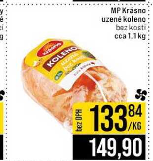 MP Krásno uzené koleno bez kosti cca 1,1kg 