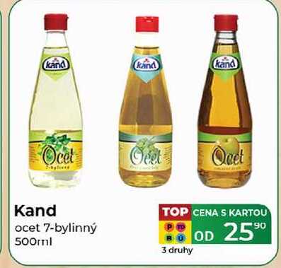 Kand ocet 7-bylinný 500ml 