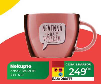Nekupto hrnek lks RDH XXL NSI